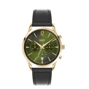Henry London Chiswick Chronograph Watch Men's HL41-CS-0106 NIB $235